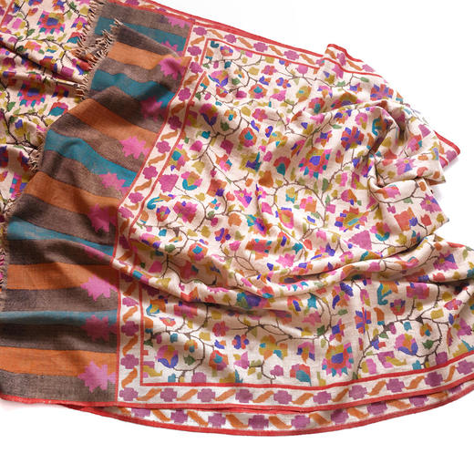 Kani(卡尼) 克什米尔pashmina羊绒围巾 商品图8