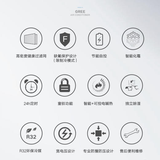 格力（GREE）空调KFR-35GW/(35513)FNhAa-B1凉之悦 商品图13