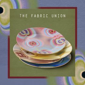 THE FABRIC UNION「Lichtung林中空地」系列 印花陶瓷餐盘礼盒