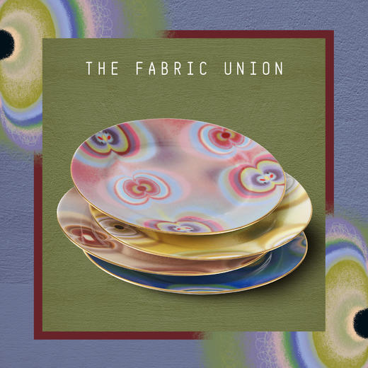 THE FABRIC UNION「Lichtung林中空地」系列 印花陶瓷餐盘礼盒 商品图0