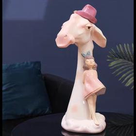 云海福鹿-迷你版-粉红衣_周双