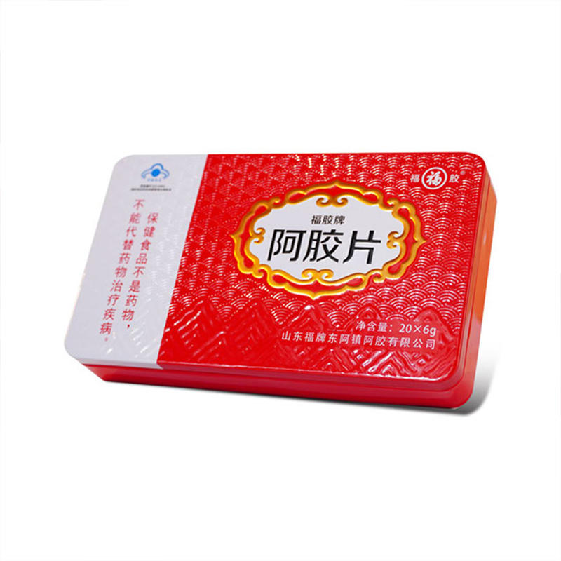 福胶牌健字号阿胶片120g红盒装