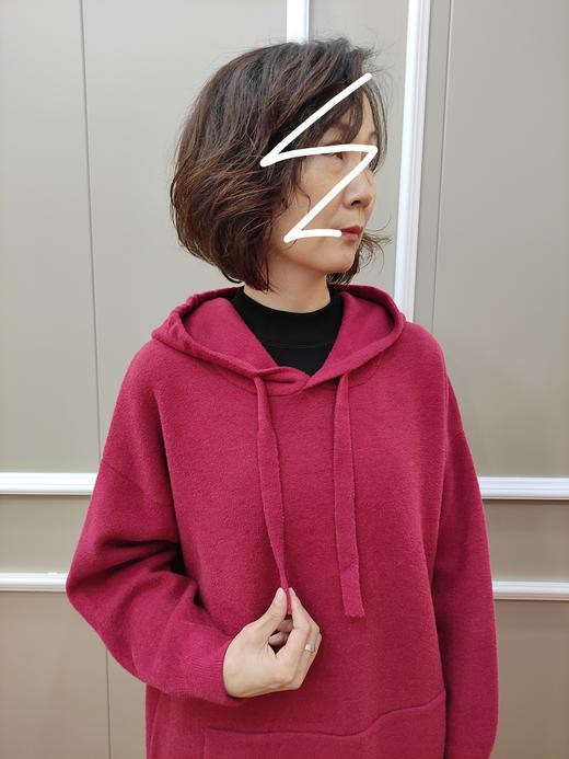 女中长帽衫6118 商品图0