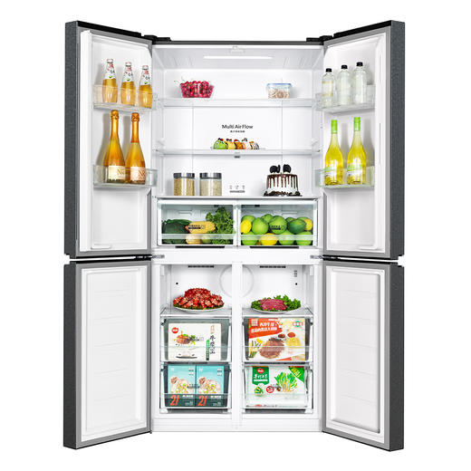 格力晶弘冰箱 十字对开门  BCD-549WPSC/曜岩黑 商品图4