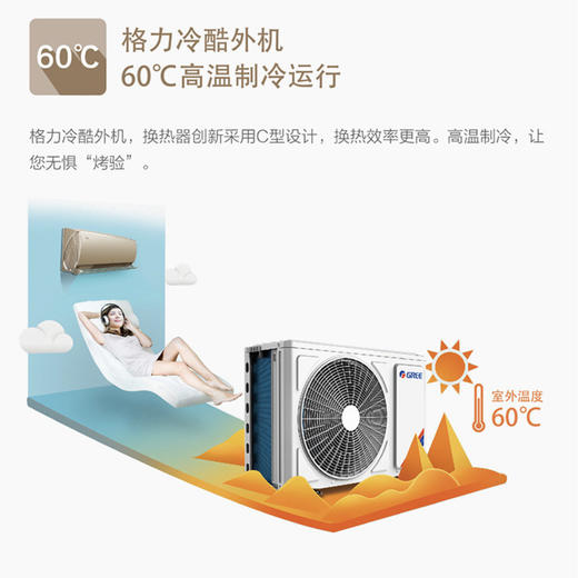 格力（GREE) 空调KFR-26GW/(26532)FNhCb-A1润慧 商品图8