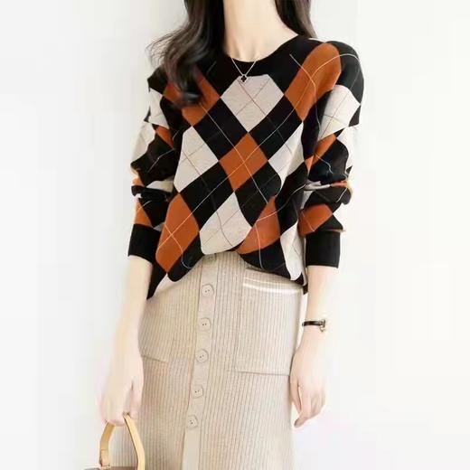 女格仔上衣9311 商品图1