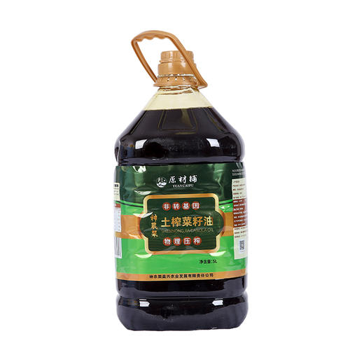 【助农】神农架土榨菜籽油5L 商品图0