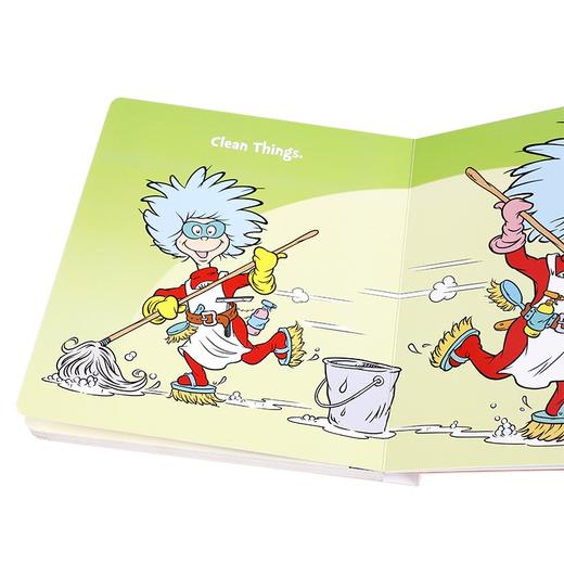 英文原版苏斯博士系列Dr. Seuss's低幼儿童英语启蒙认知图画书撕不烂纸板绘本 商品图2