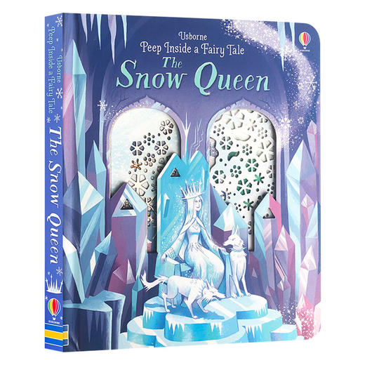 冰雪女王 英文原版绘本 Peep Inside A Fairy Tale The Snow Queen 偷偷看童话系列 洞洞翻翻书 英文版儿童英语启蒙故事书 商品图0