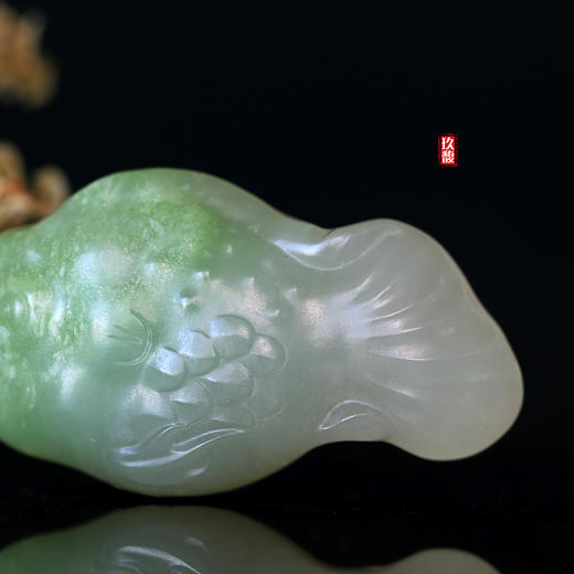 和田玉（白玉）挂件--金鱼 36.09g 商品图3