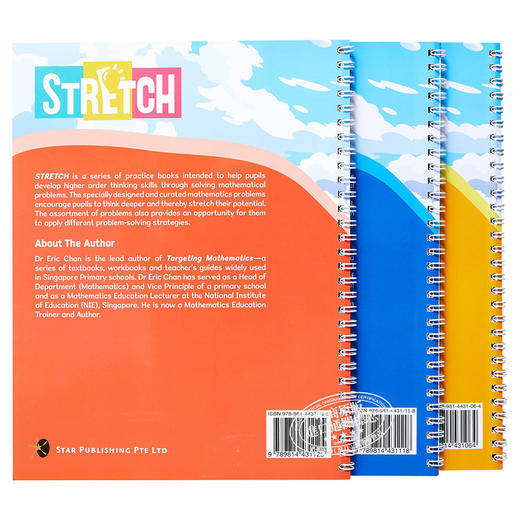 STRETCH Mathematics 4-6 新加坡数学 小学数学高阶 奥数题型 4-6年级套装3册 高阶思维综合题集 含视频及答题详解 10-12岁 商品图2