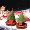 甘那许立体8连圣诞树冰激凌慕斯蛋糕法硅胶模具圣诞帽锥形式甜品烘焙用 商品缩略图3