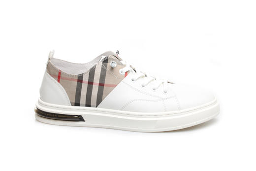 豪麟名鞋奥莱迪嘉男装牛皮革动感休闲鞋DJWTA21MX003白色  原价1660元 商品图1