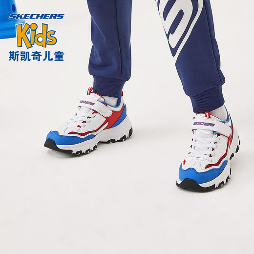 5折【自营】Skechers/斯凯奇  男童2021夏季新款休闲熊猫鞋魔术贴运动鞋 8701645L 商品图1