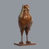 宇达青铜全铜十二生肖  鸡摆件《鹰鸡勃发》青年雕塑家王今亭作品  高52cm 商品缩略图0