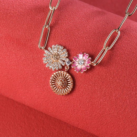 【采购专享】宫里的世界&BYJ 小雏菊系列 菊芷芳华项链 商品图1