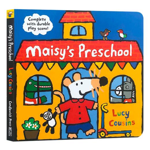 小鼠波波准备上学 英文原版 Maisy's Preschool 小鼠波波立体场景系列 儿童英语启蒙认知玩具纸板书 Lucy Cousins 英文版进口书籍 商品图3