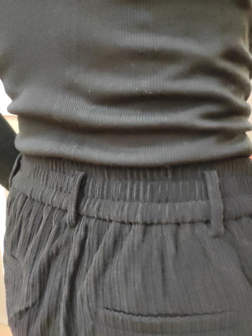 女直筒绒裤208001 商品图3