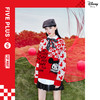 FIVE PLUS2022新款女春装泡泡玛特红色毛衣女宽松卡通米奇套头衫2WN1030020 商品缩略图0