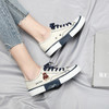 小熊帆布鞋女2021年新款百搭学生韩版休闲板鞋子ins潮学生韩版春季街拍鞋子网红潮运动球鞋 商品缩略图3