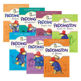 帕丁顿熊章节小说7册 英文原版 Paddington Classic Adventures Box Set 进口英语儿童读物书