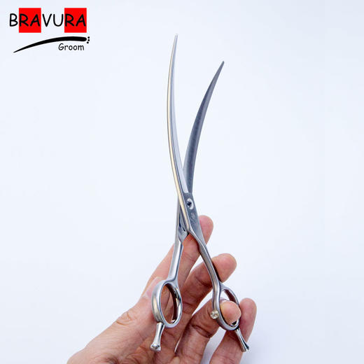 弯剪 极度弯 M1B-75 意大利BRAVURAGROOM 宠物美容M系列 商品图1