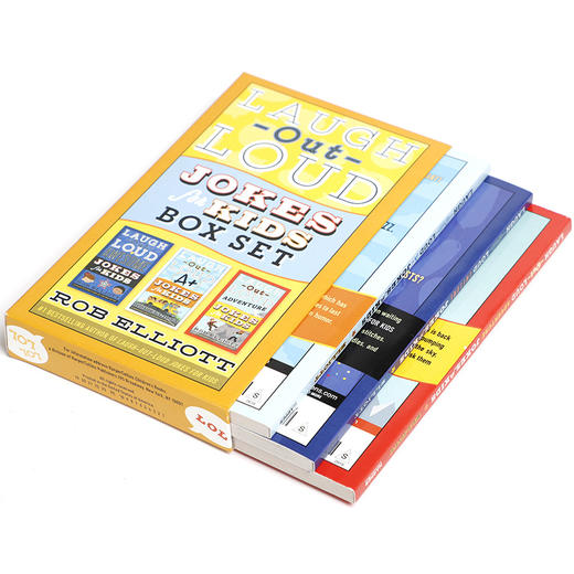 笑爆肚子的笑话3册盒装 英文原版 Laugh Out Loud Jokes for Kids 3 Book Box Set 儿童英语课外阅读章节书 进口原版书籍 商品图1