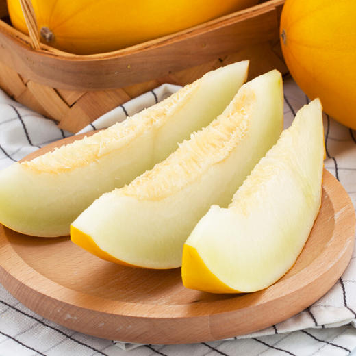 春日蜜海南网纹瓜+黄金蜜瓜礼盒  软糯甜蜜 香味浓郁 京东发货 商品图4