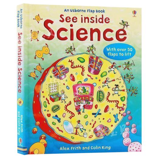 尤斯伯恩看里面系列 科学 英文原版 See Inside Science 英文版儿童科普百科 翻翻书 精装纸板书 进口原版英语书籍 Usborne 商品图3