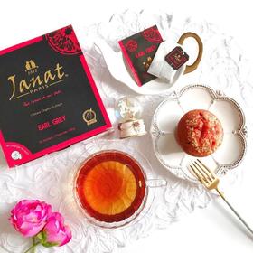 法国Janat红茶2盒！原装进口100包袋泡茶！