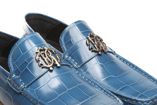 豪麟名鞋奥莱迪嘉男装牛皮革商务皮鞋DJWTA21MS004蓝色  原价1660元 商品图3