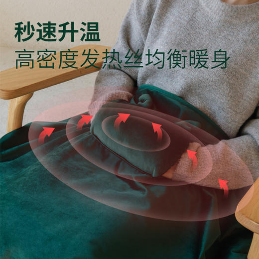 【家用电器】-USB多功能保暖取暖电热毯可水洗 商品图2