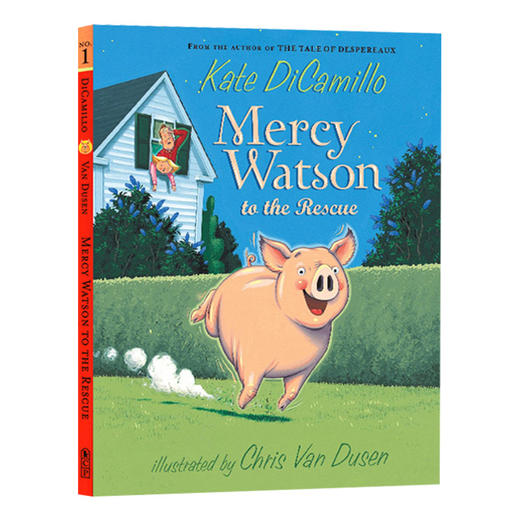 小猪梅西 英文原版 Mercy Watson to the Rescue 儿童桥梁章节书 Kate DiCamillo 凯特迪卡米洛 英语阅读提升 商品图0