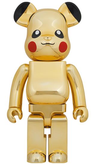 收藏系列 Be@rbrick 1000%系列 金色皮卡丘 商品图3