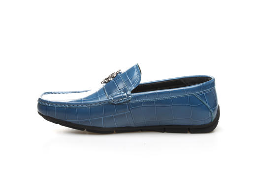 豪麟名鞋奥莱迪嘉男装牛皮革商务皮鞋DJWTA21MS004蓝色  原价1660元 商品图2