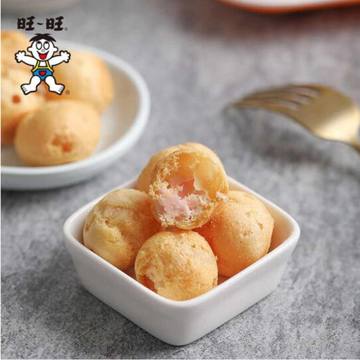 旺旺巧克力味泡芙饼干50g 商品图1