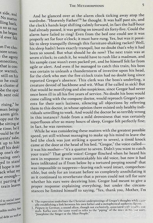 【中商原版】变形记 英文原版 The Metamorphosis Franz Kafka 商品图5