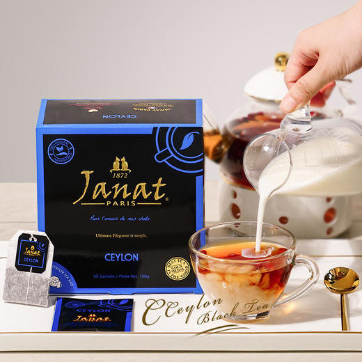 法国Janat红茶2盒！原装进口100包袋泡茶！ 商品图4