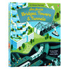 尤斯伯恩看里面系列 桥梁塔和隧道 英文原版 See Inside Bridges Towers and Tunnels 进口儿童科普百科翻翻书 STEM教育知识 商品缩略图0