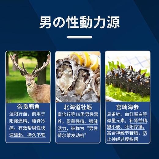 第2瓶半价！保密发货【日本原装进囗！男Uの永动机】洗完就刚硬战丨小时！修养弟弟+肾精强硬勃大！防止敏感坚挺不泄！守护前列線/尿路，抗箘止庠除味，天然温和 商品图7