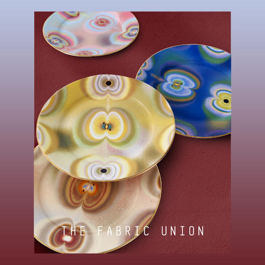 THE FABRIC UNION「Lichtung林中空地」系列 印花陶瓷餐盘礼盒 商品图1