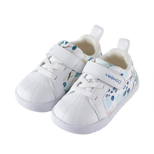 英氏男女宝白色贝壳头熊猫鞋学步鞋春秋YFXHJ12007A YFXHJ12008A 商品图7