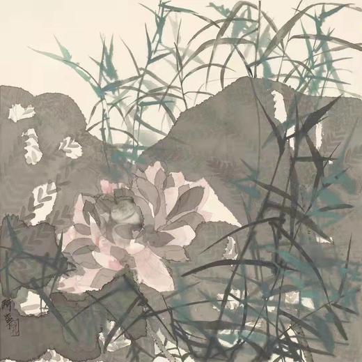 阙阿宁 | 写意花鸟04 50cm×50cm 商品图0