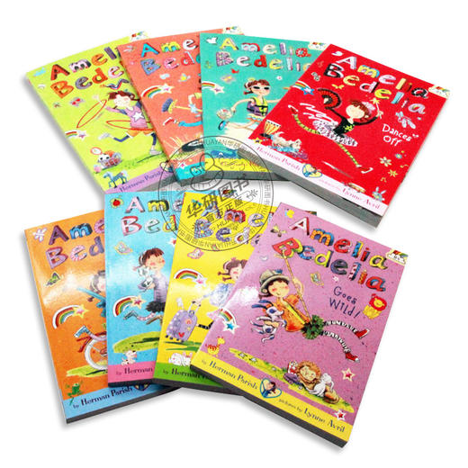 英文原版小说 糊涂女佣8本盒装 英文原版 儿童章节桥梁书籍 Amelia Bedelia 8-Book Box Set 6-12岁 艾米莉亚系列少儿英语课外读物 商品图3