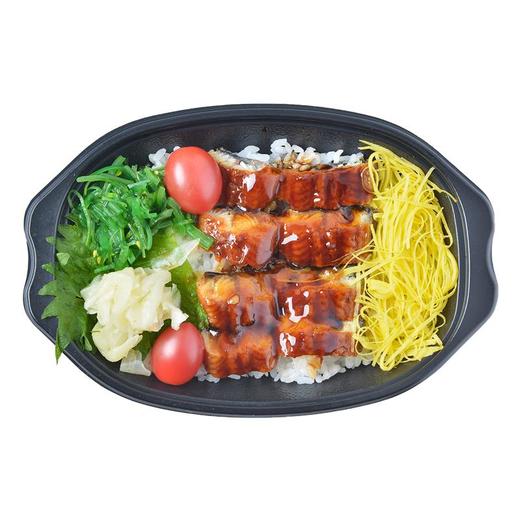 日式鳗鱼便当/份  原料生长地：【非海产品】越光米-辽宁丹东；
【海产品】鳗鱼-福建 商品图0