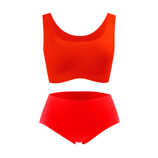 【秒杀价69元】秀黛鸿运本命年大红色文胸套装C6115019T+C6115020T 商品图5