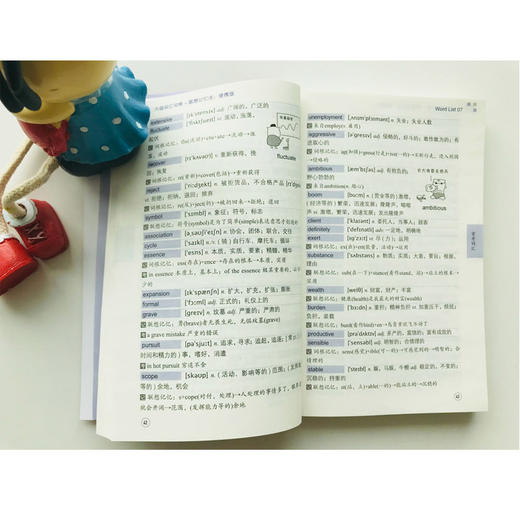 大学英语六级词汇词根+联想记忆法:便携版 俞敏洪所著六级词汇红宝书的便携版本，小巧实用。 商品图2