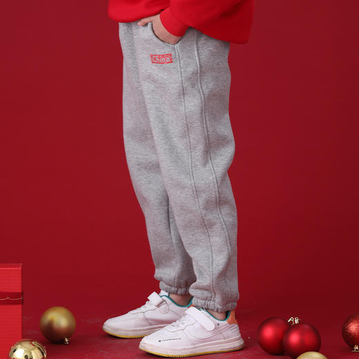 【老虎专用 请勿下架】龙之涵 国潮风儿童加绒卫裤 2022新款年服 婴幼儿A类标准 商品图4