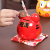 2022虎年虎抱钱创意陶瓷存钱罐招财可爱小摆件 商品缩略图2