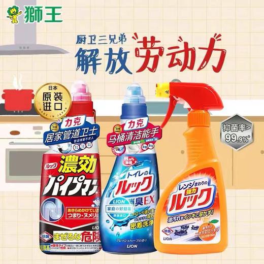 【已下架】积分换购 | 狮王 厨卫三兄弟清洁套装[福利品] 商品图5